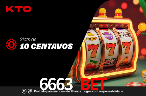 Interface do App 6663 bet
